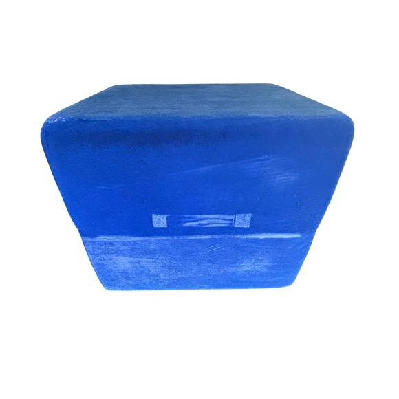 Liberator Esse Positioning Pillow Royal Blue Velvet Microfiber with Travel Bag - Picture 4 of 9